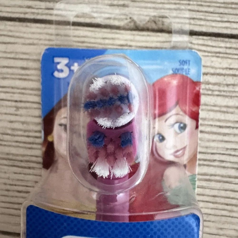 Disney Little Mermaid Toothbrush Kid's Battery Soft Bristles Kids 3+ Princess